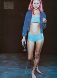 VOGUE Magazine Italia February 1999 KAREN ELSON Kate Moss CARMEN KASS Shalom Harlow