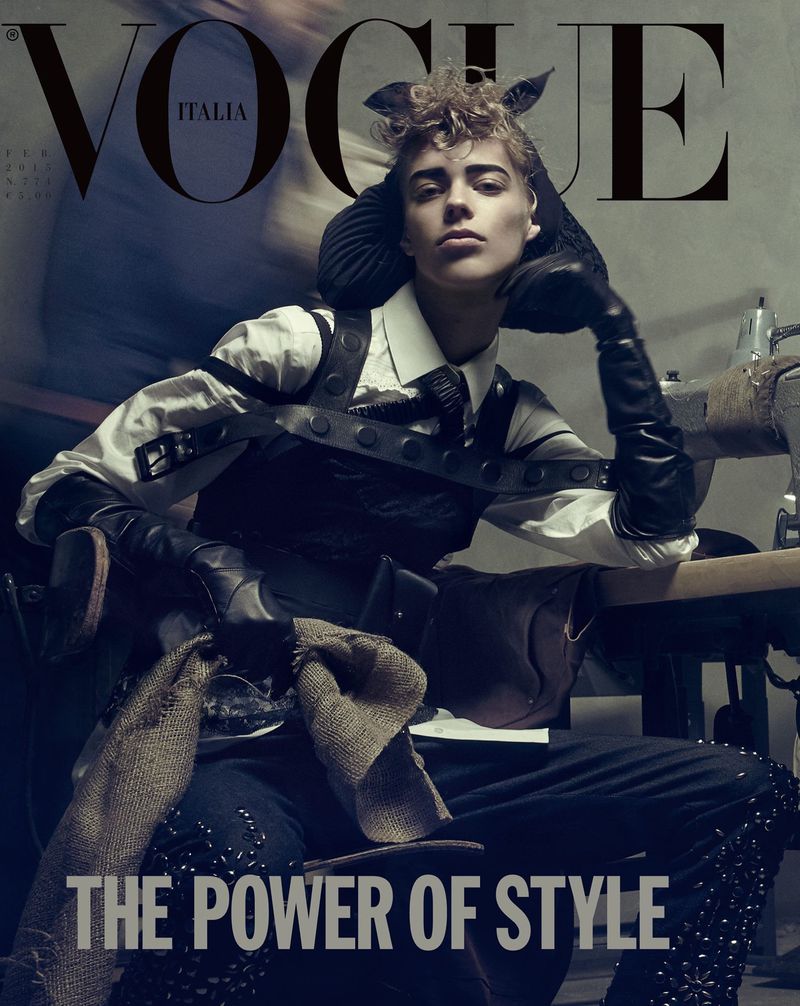 VOGUE Magazine Italia February 2015 LEXI BOLING Amanda Murphy SASHA PIVOVAROVA