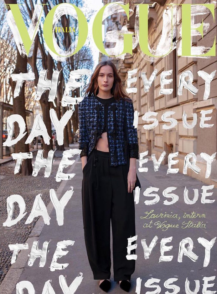 VOGUE Italia Magazine February 2021 LAVINIA DE ALESSANDRI The Every Day Issue