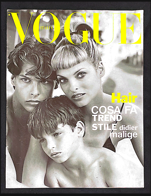 VOGUE Italia HAIR Magazine LINDA EVANGELISTA Bruce Weber September 1994