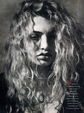 VOGUE Magazine Italia January 1989 ROSEMARY MCGROTHA Kara Young LINDA EVANGELISTA