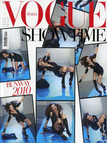 VOGUE Magazine Italia January 2010 SHOWTIME RUNWAY 2010 Karlie Kloss
