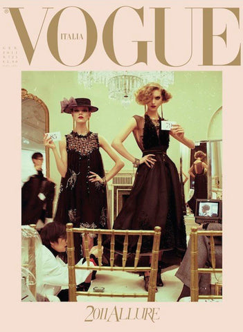 VOGUE Magazine Italia January 2011 ARIZONA MUSE  Charlotte Gainsbourg FREJA BEHA