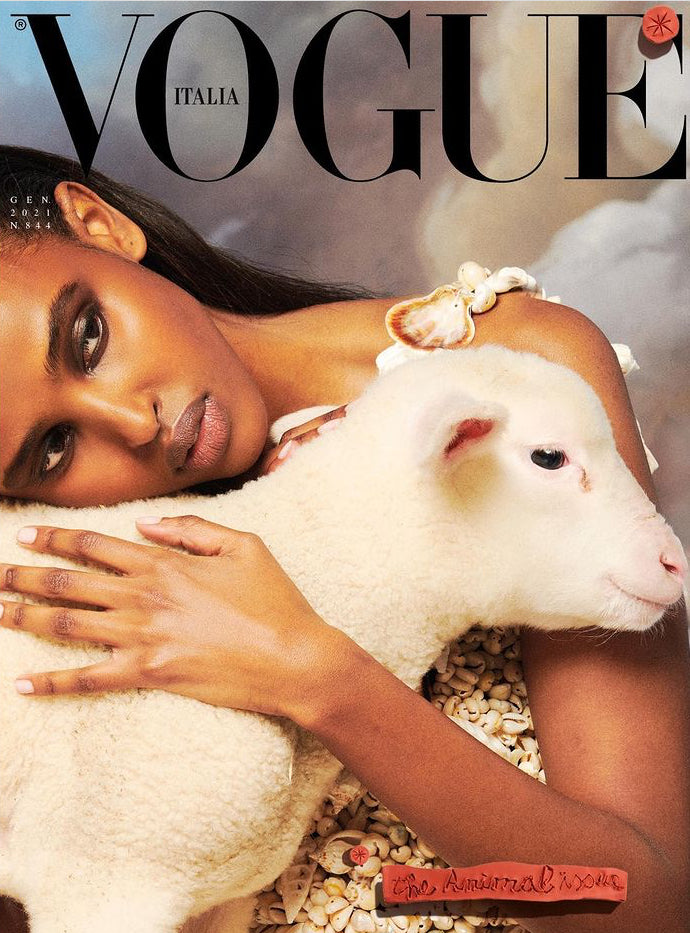 女性情報誌 Vogue Italia Magazine January 2021 VOGUE Italia Magazine January 2021 IFRAH QAASIM by HEJI SHIN