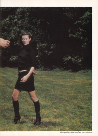 VOGUE Magazine Italia July 1997 DANIELLE ZINAICH Maggie Rizer AMBER VA