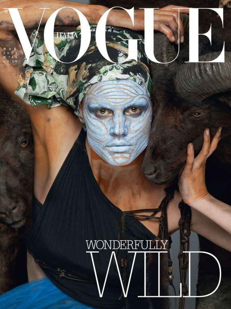 VOGUE Magazine Italia March 2014 SASKIA DE BRAUW Mariacarla Boscono ANGELA LINDVALL