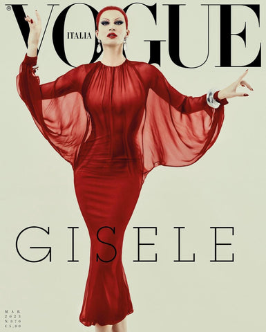 VOGUE Magazine Italia March 2023 GISELE BUNDCHEN Lila Moss STELLA JONES