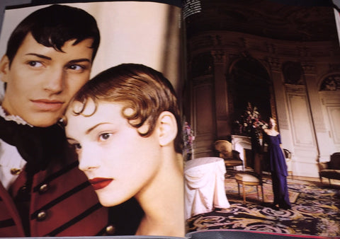 VOGUE Magazine Italia October 1993 JAIME RISHAR Helena Christensen PAT