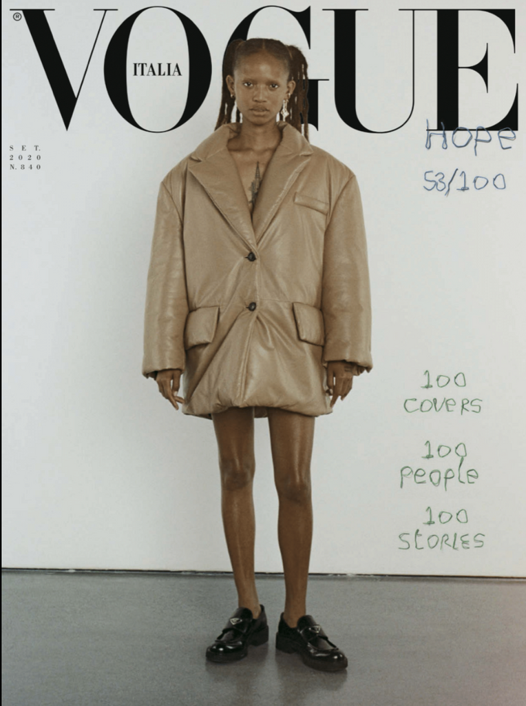 Vogue Italia Magazine September 2020 ADESUWA AIGHEWI cover #53