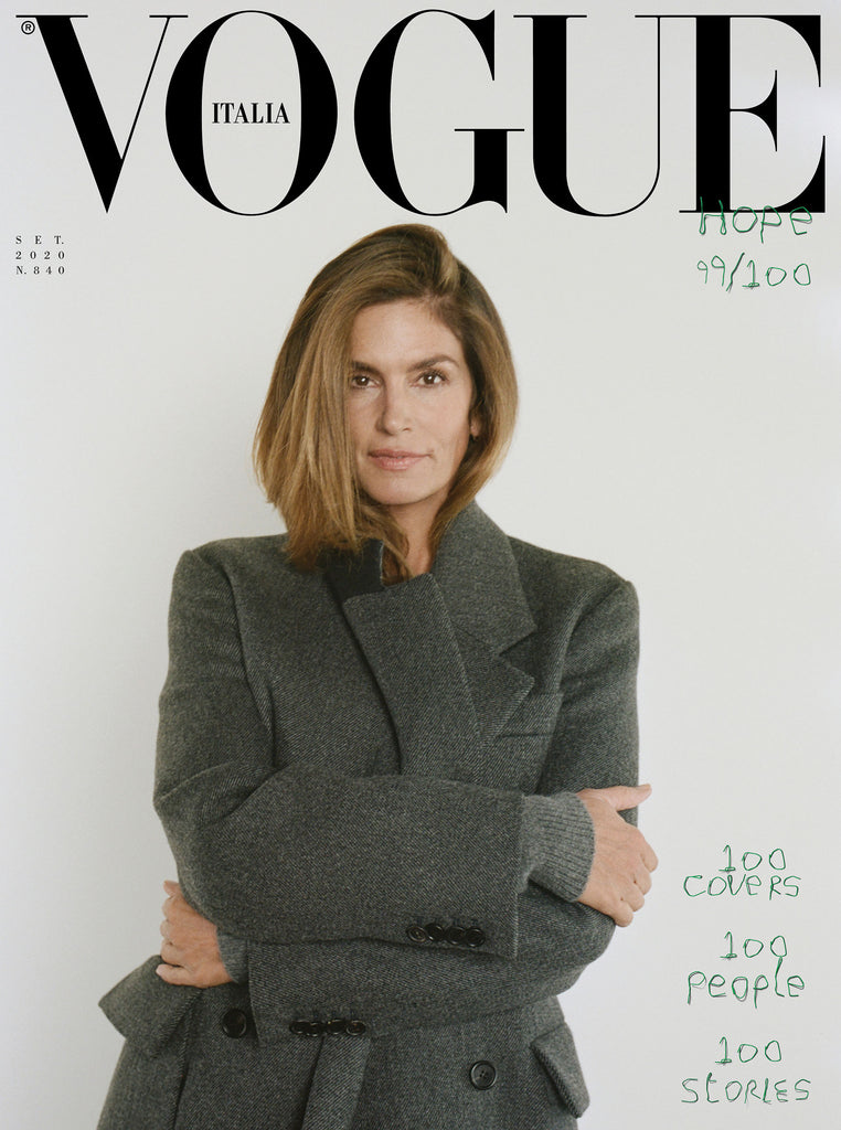 Vogue Italia Magazine September 2020 CINDY CRAWFORD Cover 99 of 100 NEW