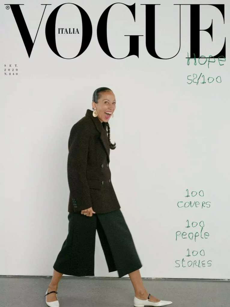 Vogue Magazine Italia September 2020 PAT CLEVELAND Cover 52 of 100 NEW