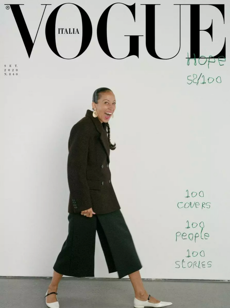 Vogue Magazine Italia September 2020 PAT CLEVELAND Cover 52 of 100 NEW Vogue Magazine Italia September 2020 PAT CLEVELAND Cover 52 of 100 NEW