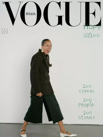 Vogue Italia Magazine September 2020 PAT CLEVELAND Cover 52 of 100