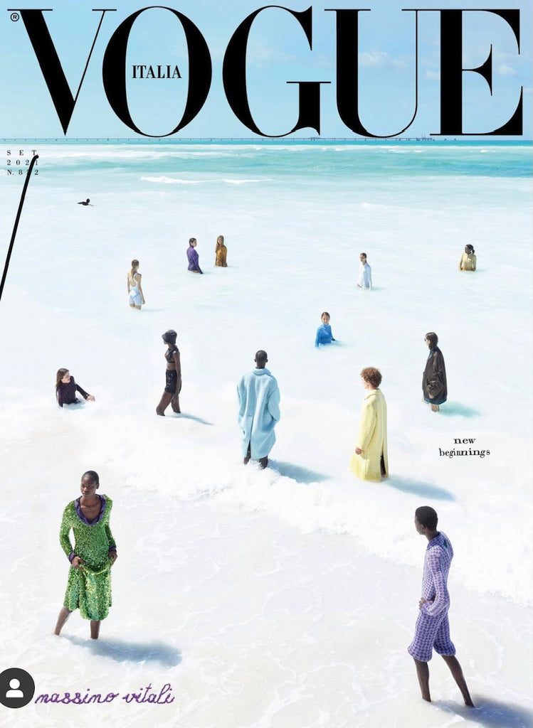 Vogue Italia Magazine September 2021 MASSIMO VITALI cover 1 of 9 SEALED +Talent