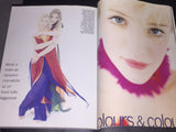 VOGUE Magazine Italia March 1994 BRIDGET HALL Farrah Fawcett LINDA EVANGELISTA