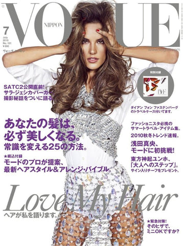 VOGUE Japan Magazine July 2010 ALESSANDRA AMBROSIO Malgosia Bela DREE HEMINGWAY