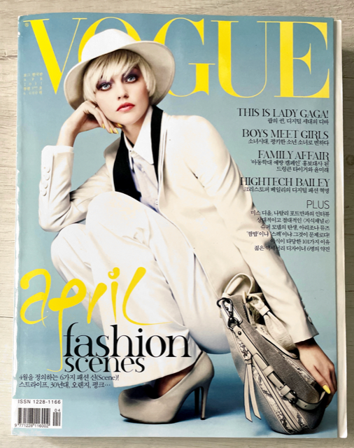 VOGUE Magazine Korea April 2011 SASHA PIVOVAROVA Arizona Muse YOON EUN