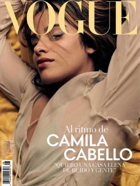 最愛 October America Latin Magazine Vogue 2022 New CABELLO CAMILA 女性情報誌