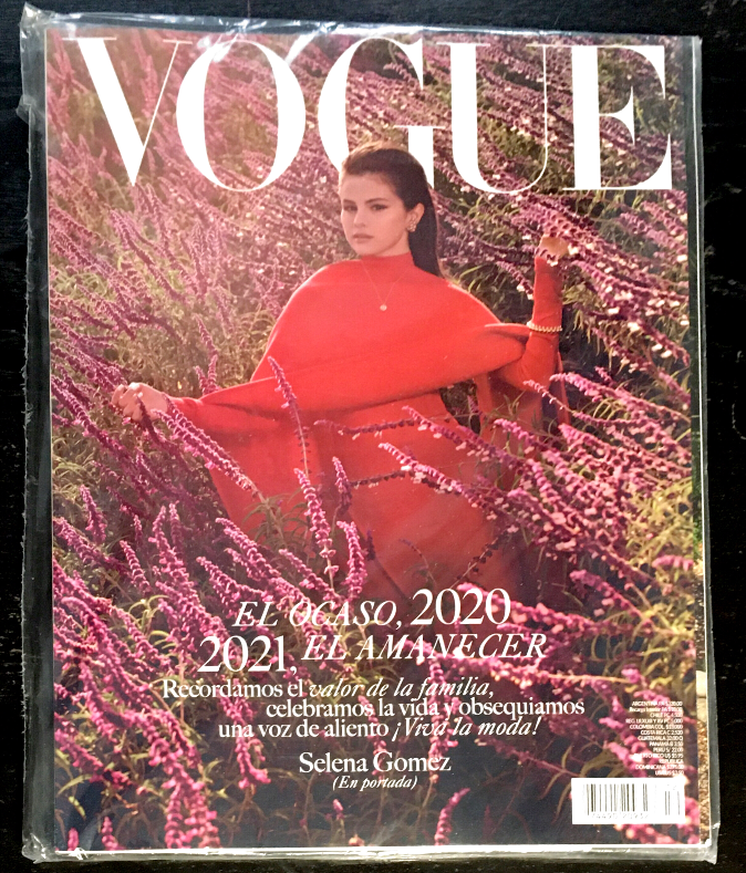 VOGUE Latino America Magazine SELENA GOMEZ December 2020 January 2021 SEALED