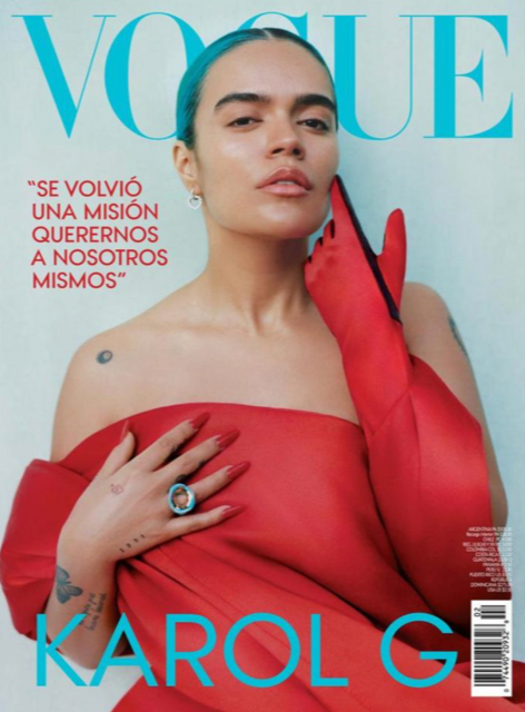 VOGUE Latino America Magazine March 2022 KAROL G