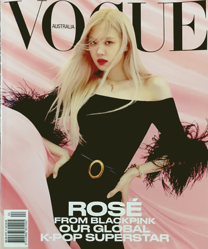 VOGUE Australia Magazine April 2021 Rosé Blackpink LILI SUMNER Lulu Tenney