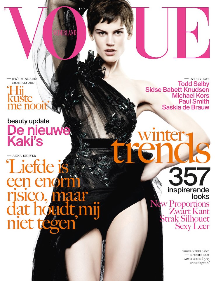 VOGUE Netherlands Magazine October 2012 SASKIA DE BRAUW Suvi Koponen D