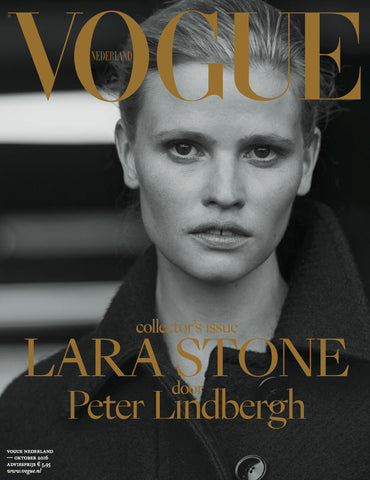 VOGUE Netherlands NL Magazine LARA STONE by PETER LINDBERGH Collector's Issue 2016