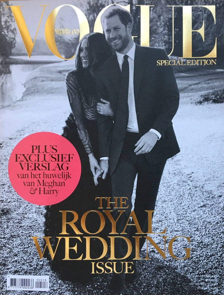 VOGUE Magazine Netherlands NL ROYAL WEDDING Prince Harry and Meghan Markle SPECIAL EDITION