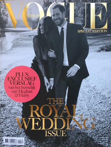 VOGUE Magazine Netherlands NL ROYAL WEDDING Prince Harry and Meghan Markle SPECIAL EDITION