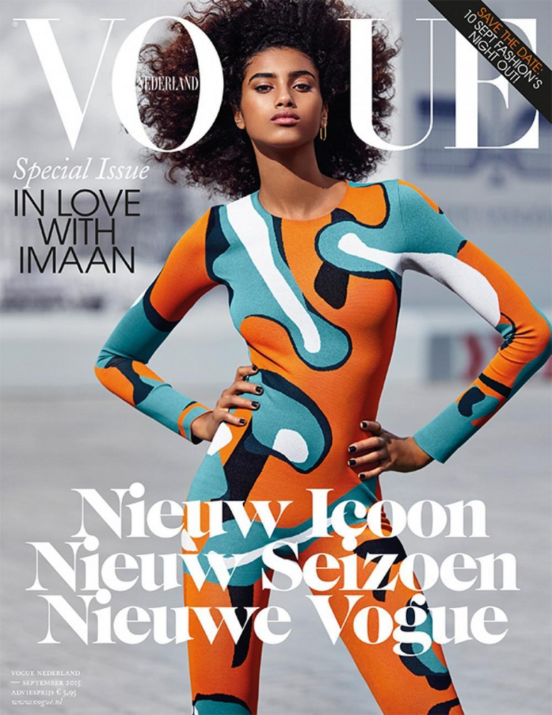 VOGUE Netherlands NEDERLAND Magazine September 2015 IMAAN HAMMAM Melina Gesto
