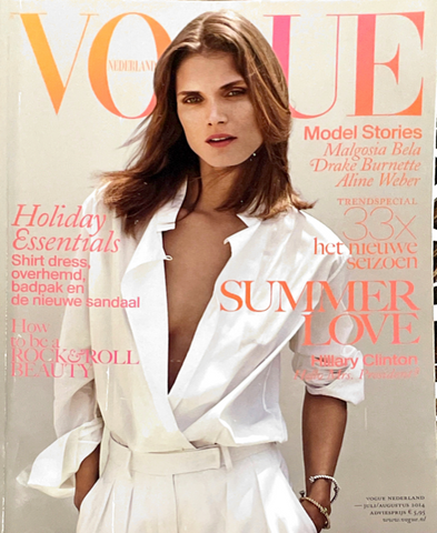 VOGUE Netherlands NEDERLAND Magazine July 2014 MALGOSIA BELA