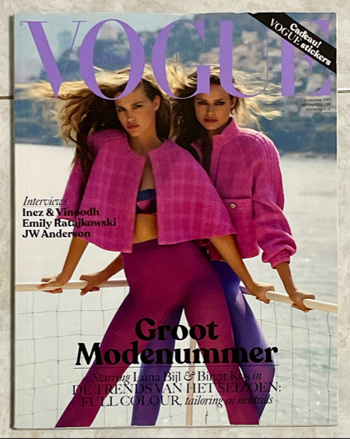 VOGUE Magazine Netherlands NL September 2019 LUNA BIJL Birgit Kos VITTORIA CERETTI