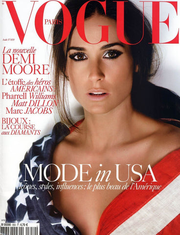 VOGUE Magazine Paris August 2005 DEMI MOORE Daria Werbowy MATT DILLON Pharrell