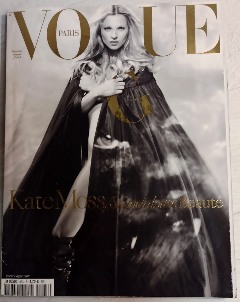 VOGUE Magazine Paris December 2005 KATE MOSS Gemma Ward PATRICIA SCHMIDT