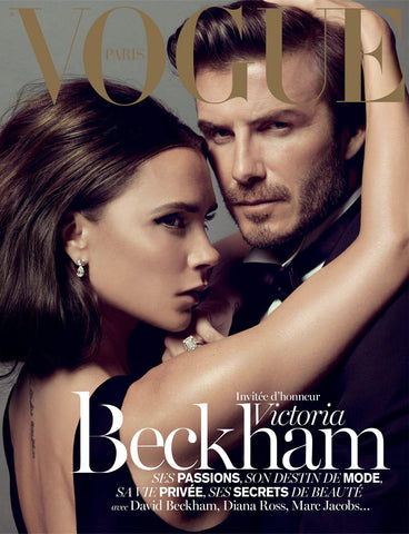 VOGUE Paris Magazine December 2013 VICTORIA & DAVID BECKHAM Elisabeth Erm ANNA SELEZNEVA
