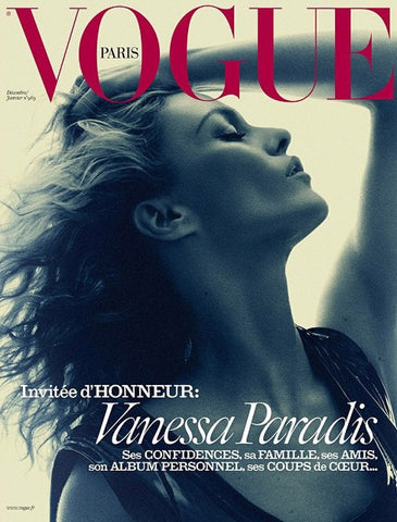 VOGUE Magazine Paris December 2015 VANESSA PARADIS Anja Rubik ANAIS MALI Cover 2