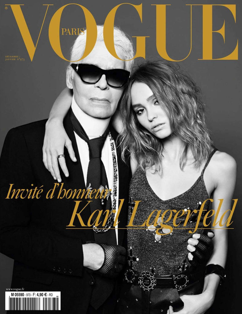 VOGUE Paris Magazine 2016 KARL LAGERFELD Lily Depp Rose KRISTEN STEWAR