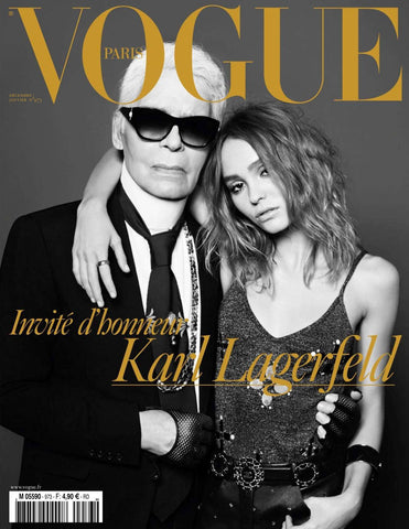 VOGUE Paris Magazine 2016 KARL LAGERFELD Lily Depp Rose KRISTEN STEWART Vanessa Paradis