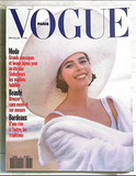 VOGUE Paris Magazine June 1991 CLAUDIA VAN RYSSEN Heather Stewart Whyte YASMEEN GHAURI