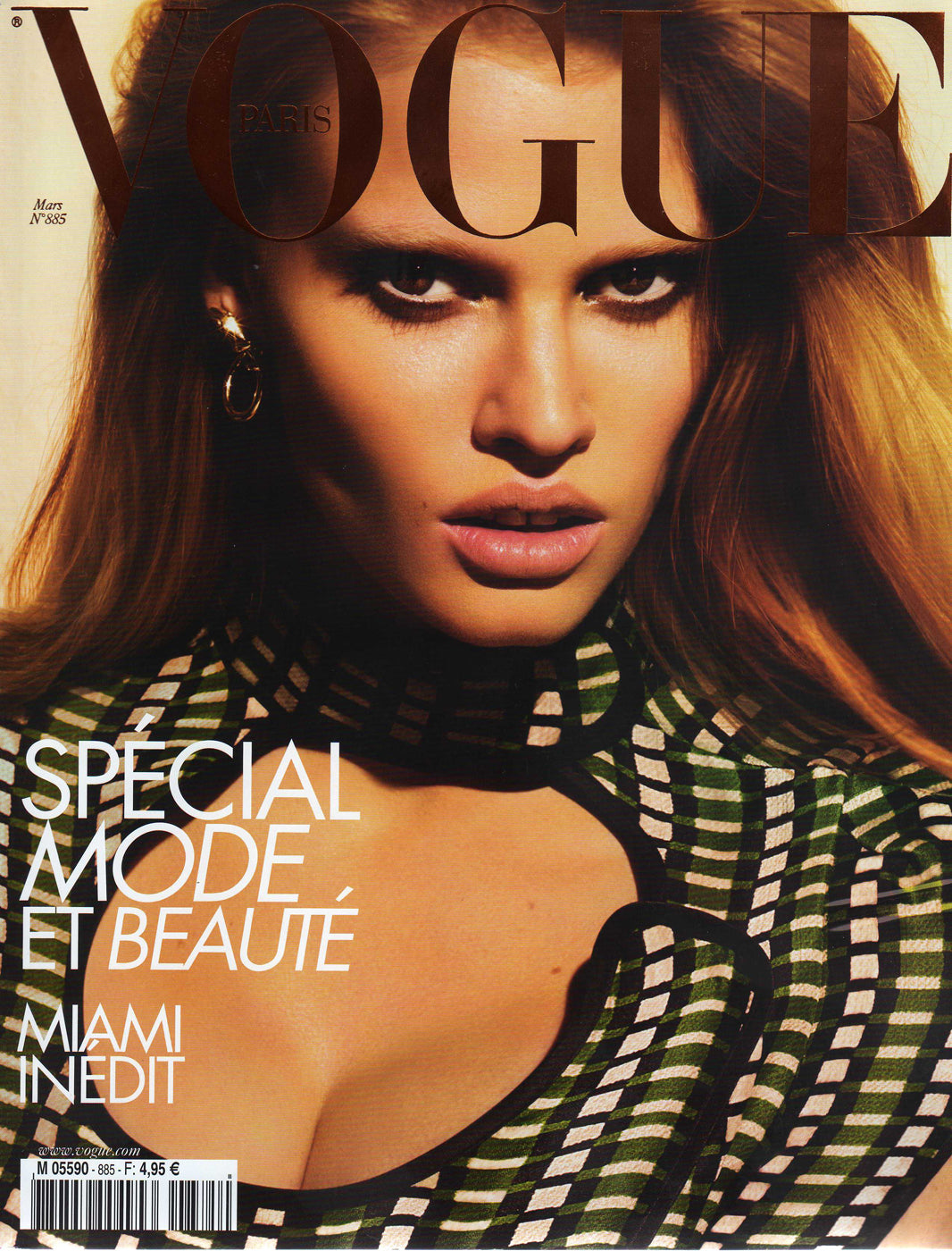VOGUE PARIS 2009 洋書 VOGUE PARIS EDITION CHANEL TRIBUTE MARCH 2009 IRIS