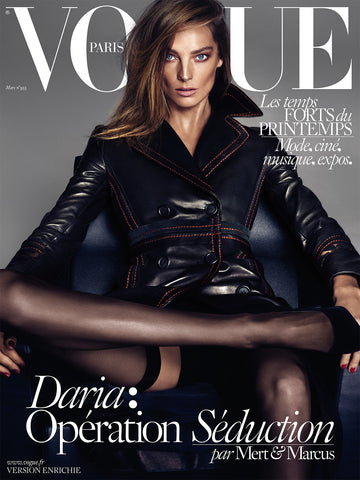 VOGUE Magazine Paris March 2015 DARIA WERBOWY Andreea Diaconu JESSICA MILLER Jirickova