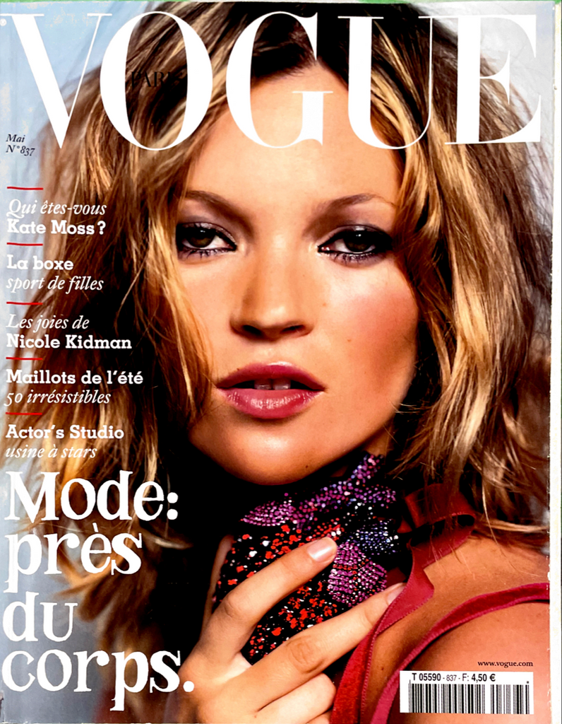 VOGUE Magazine Paris May 2003 KATE MOSS Eva Herzigova FRANKIE RAYDER N VOGUE Magazine Paris May 2003 KATE MOSS Eva Herzigova FRANKIE RAYDER N
