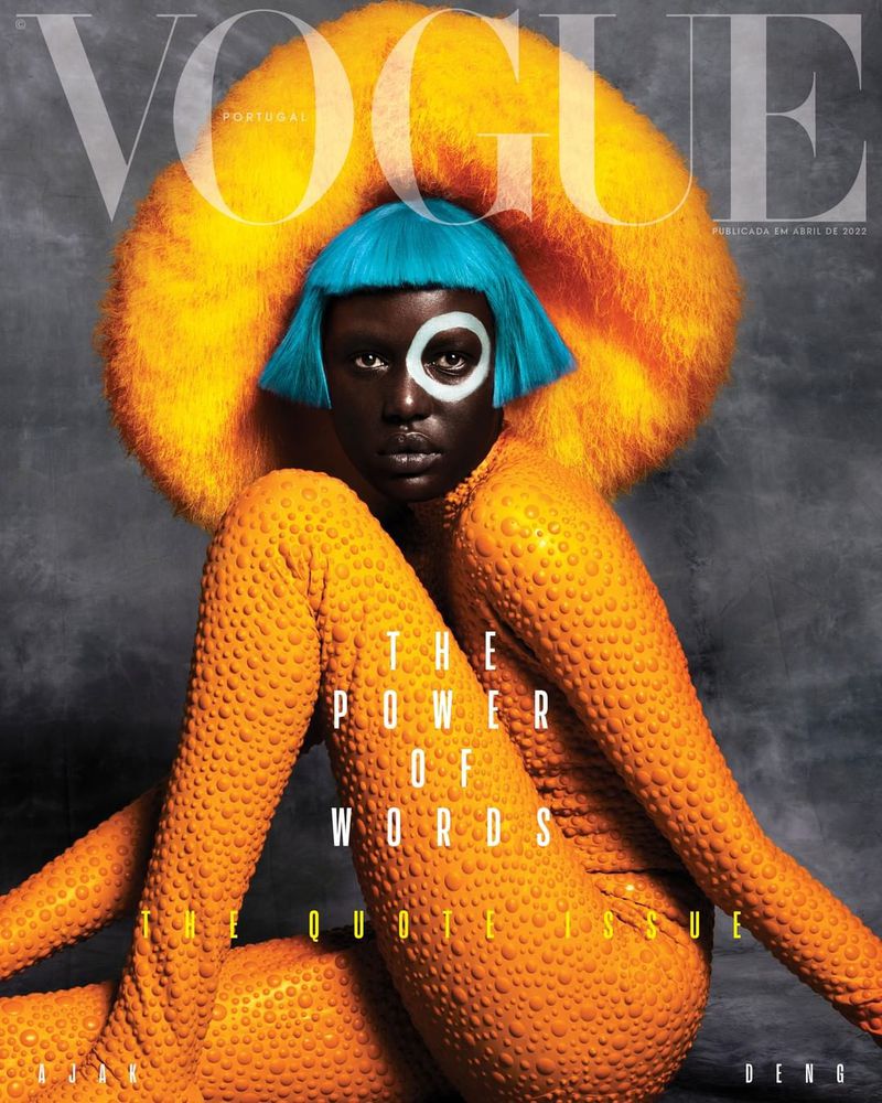 VOGUE Portugal April 2022 AJAK DENG Sofia Saidi SOHYUN JUNG Precious Kevin NEW