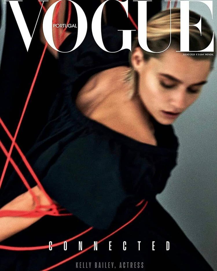 堅実な究極の July Portugal Magazine VOGUE 2019 Sink Sadie BAILEY KELLY 女性情報誌