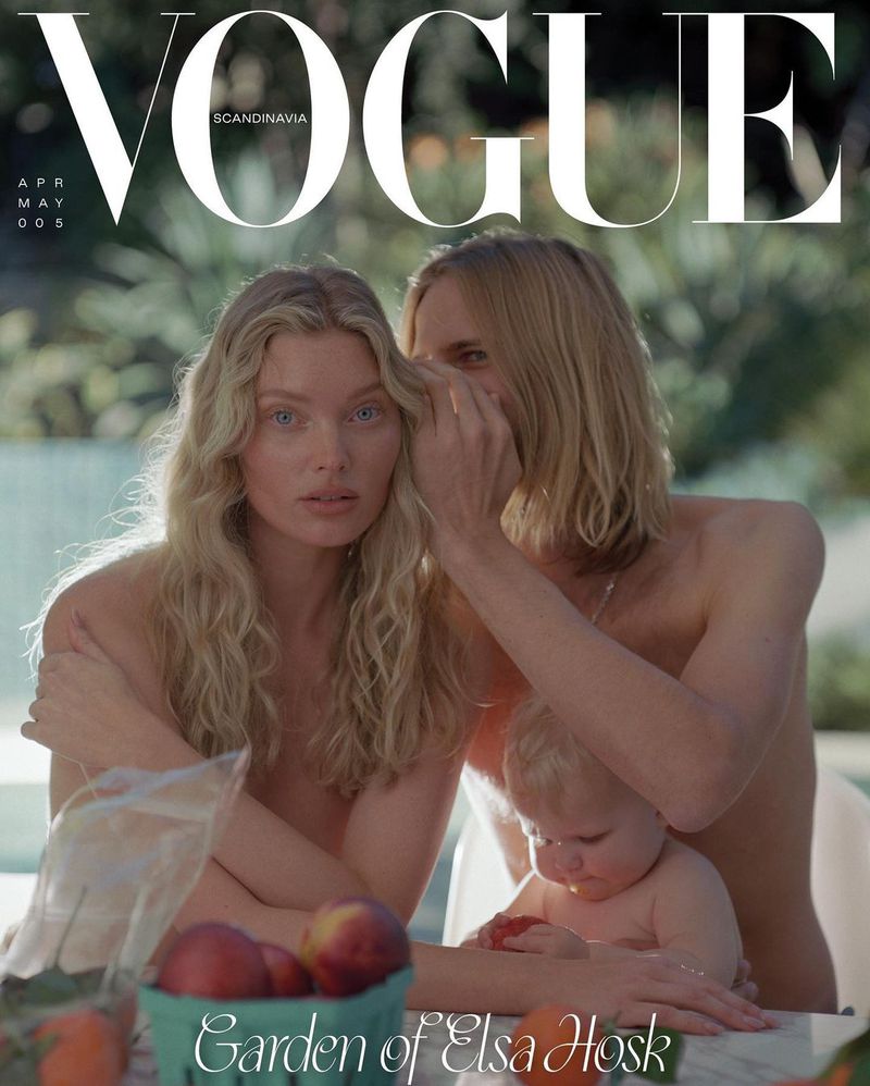 VOGUE Scandinavia April 2022 ELSA HOSK Georgina Grenville BILL SKARSGARD New WITH BOX #5