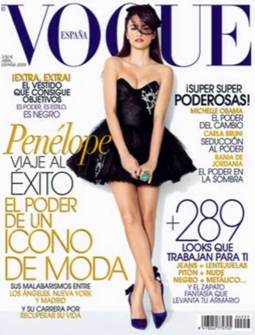 VOGUE Magazine Spain April 2009 PENELOPE CRUZ Behati Prinsloo MARINA PEREZ