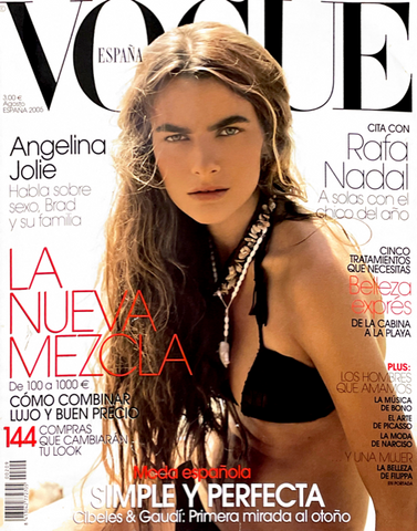 VOGUE Spain Magazine August 2005 FILIPPA HAMILTON Susan Eldridge RAFA NADAL