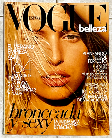 VOGUE Magazine Belleza Spain May 2004 KAROLINA KURKOVA by MARIO TESTINO