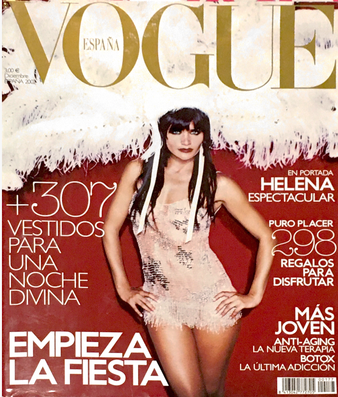 VOGUE Magazine Spain December 2002 HELENA CHRISTENSEN Gwyneth Paltrow LOUISE PEDERSEN