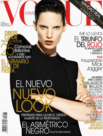 VOGUE Spain Magazine December 2009 IRIS STRUBEGGER Louise Pedersen GEORGINA GRENVILLE